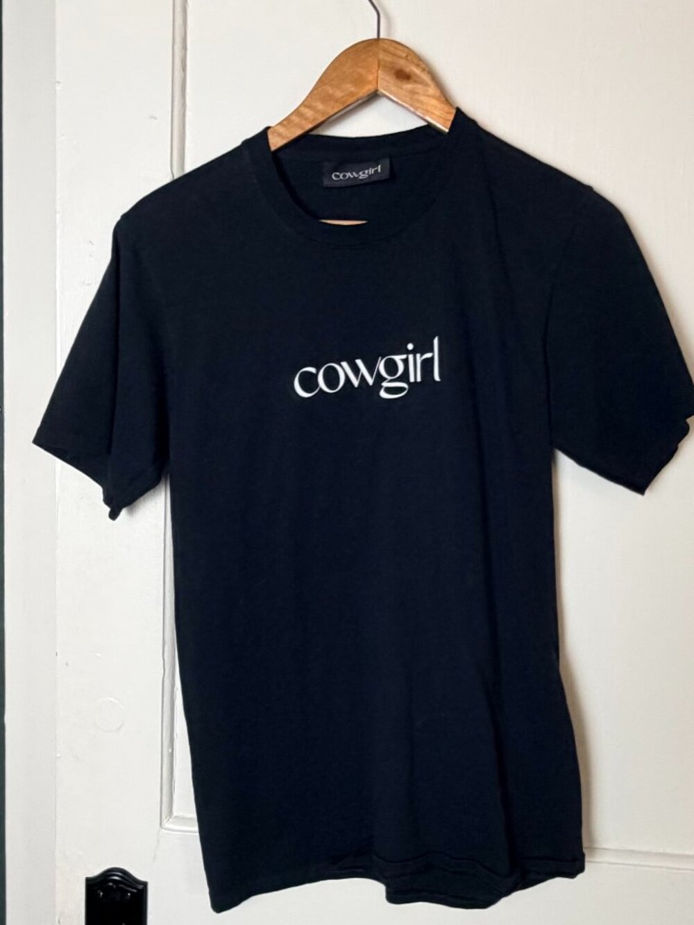 Cowgirl Blue 1962 Graphic Tee | Size Small | Black